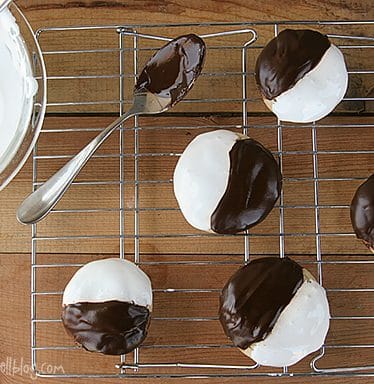 Black and White S'mores Cookies | www.tasteandtellblog.com