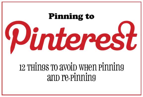 12 things to avoid when pinning a pinterest tutorial taste and tell
