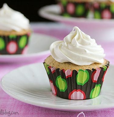 Vanilla Poppyseed Cupcakes | www.tasteandtellblog.com