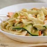 Vegetable Ribbon Pasta | www.tasteandtellblog.com #recipe #vegetarian #pasta