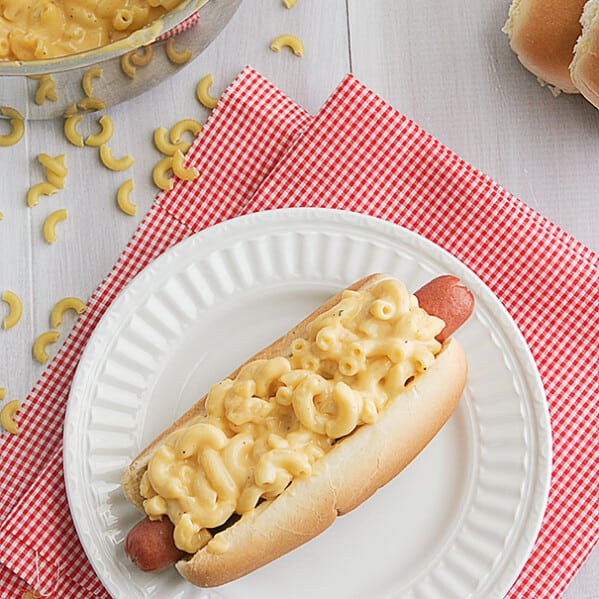 Mac & Cheese Dogs | www.tasteandtellblog.com