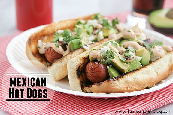 Mexican Hot Dogs | Taste and Tell