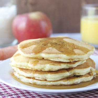 Morning Glory Pancakes | www.tasteandtellblog.com