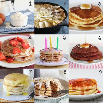 Morning Glory Pancakes - Taste and Tell