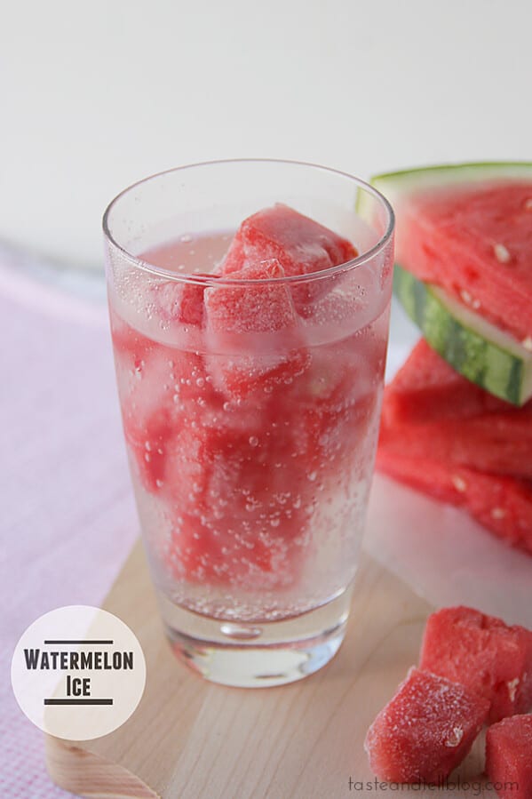 Watermelon Ice | www.tasteandtellblog.com