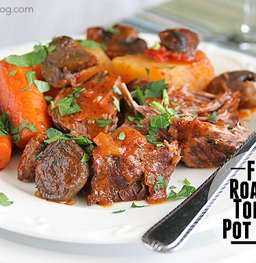 Fire Roasted Tomato Pot Roast | www.tasteandtellblog.com