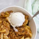 How to make Caramel Apple Crisp