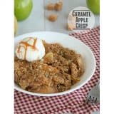Caramel Apple Crisp | www.tasteandtellblog.com