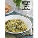 Chicken and Pasta with Cilantro Pesto | www.tasteandtellblog.com