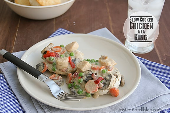 Slow Cooker Chicken A La King Taste And Tell