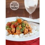 BBQ Chicken and Vegetables {Slow Cooker/Freezer Meal} | www.tasteandtellblog.com #recipe #slowcooker #chicken