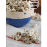 Chocolate Chip Cookie Popcorn | www.tasteandtellblog.com #recipe #popcorn
