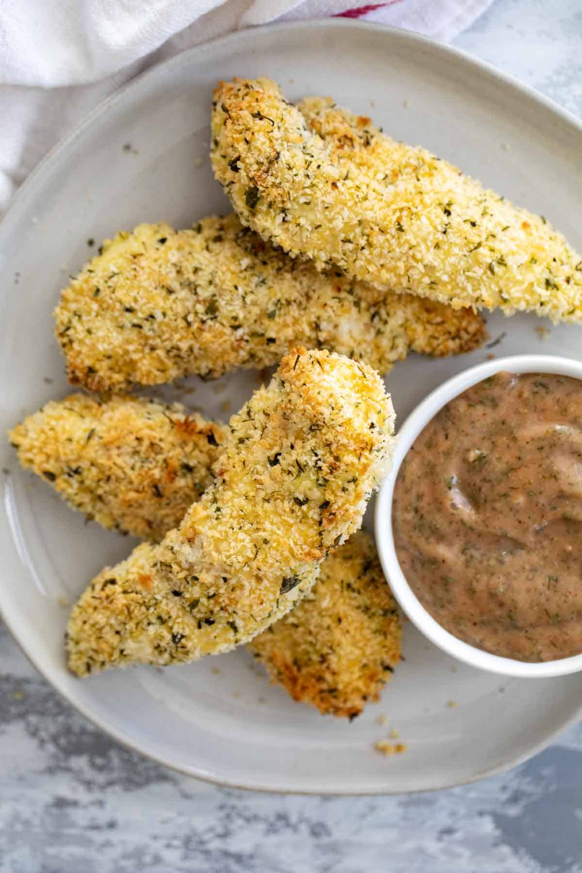 Crispy Ranch Chicken Strips Recipe