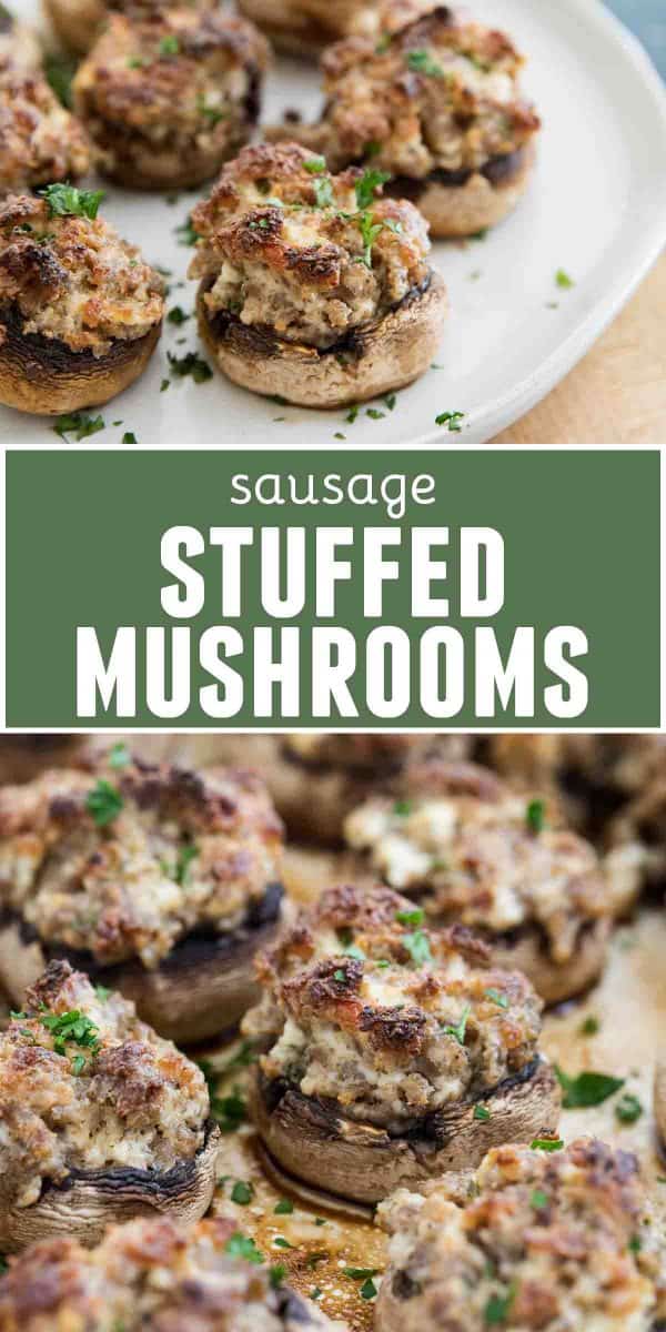 Stuffed Mushrooms Cream Cheese Sausage All Mushroom Info