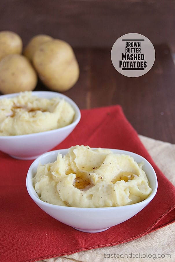 Brown Butter Mashed Potatoes | Taste and Tell