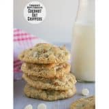 Cinnamon White Chocolate Coconut-Oat Chippers | www.tasteandtellblog.com