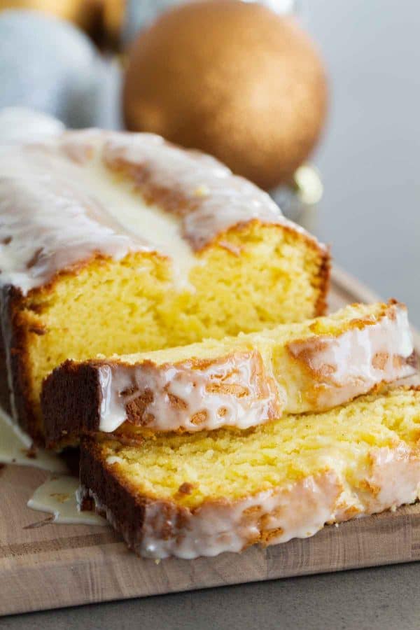 Eggnog Quick Bread with Eggnog Glaze Taste and Tell