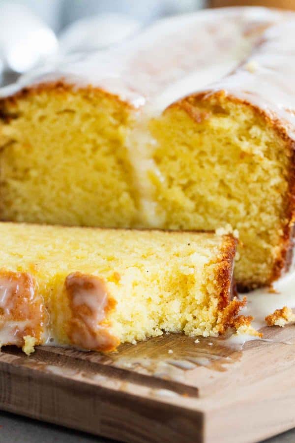 Eggnog Quick Bread with Eggnog Glaze Taste and Tell