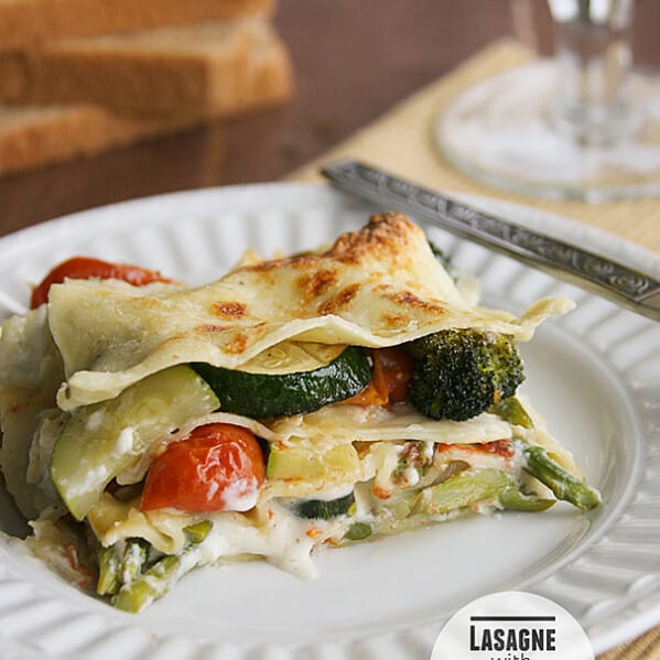 Lasagne with Fresh Vegetables | Taste and Tell