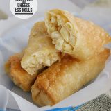 Macaroni and Cheese Egg Rolls from www.tasteandtellblog.com