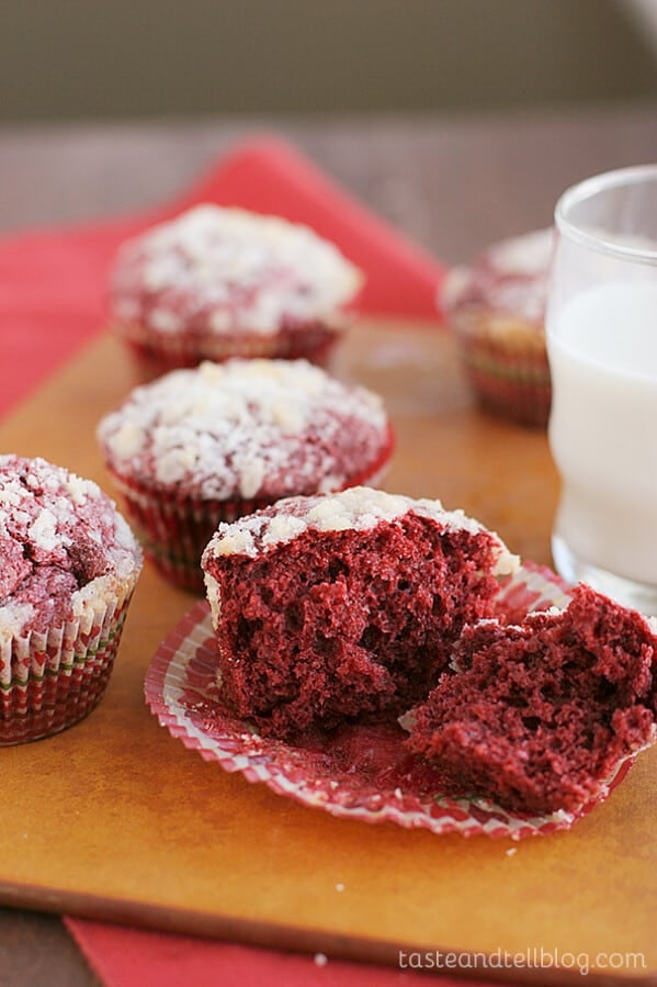 Red Velvet Cream Cheese Muffins recipe