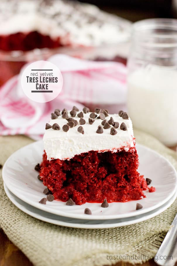 Red Velvet Tres Leches on Taste and Tell