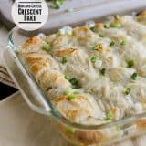 Ham and Cheese Crescent Bake | www.tasteandtellblog.com