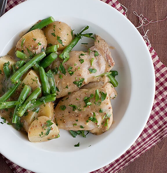 Grainy Mustard Chicken | www.tasteandtellblog.com