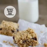 Oatmeal Raisin Bars | www.tasteandtellblog.com