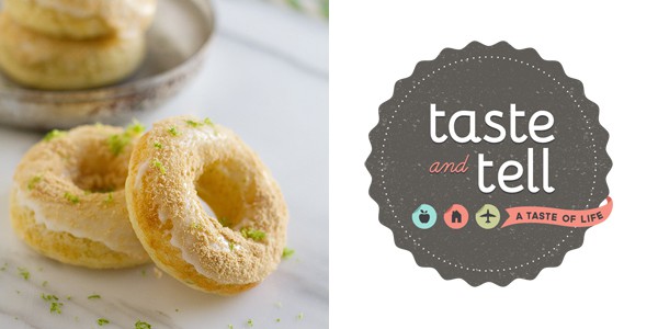 Key Lime Party - Baked Key Lime Pie Donuts from Taste and Tell
