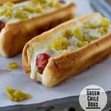 Green Chile Dogs | www.tasteandtellblog.com