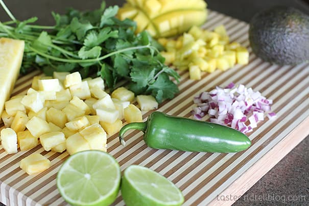 Hawaiian Tacos | www.tasteandtellblog.com