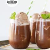 Iced Chocolate | www.tasteandtellblog.com