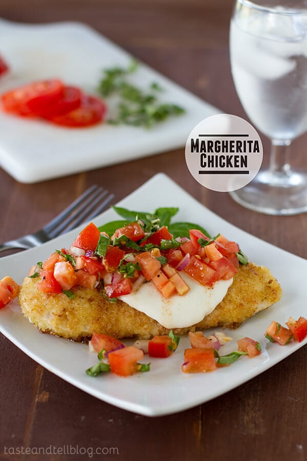 Margherita Chicken | www.tasteandtellblog.com