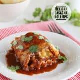 Mexican Lasagna Roll Ups | www.tasteandtellblog.com
