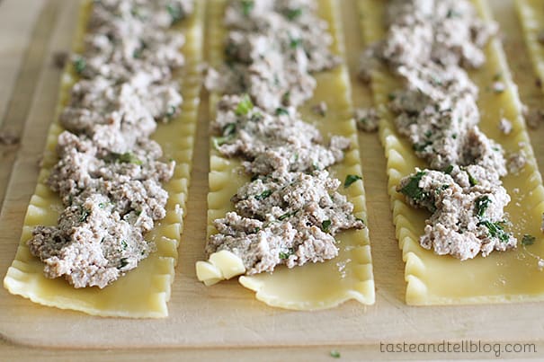 Mexican Lasagna Roll Ups | www.tasteandtellblog.com