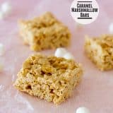 Caramel Marshmallow Bars | www.tasteandtellblog.com