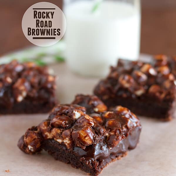 Rocky Road Brownies | www.tasteandtellblog.com