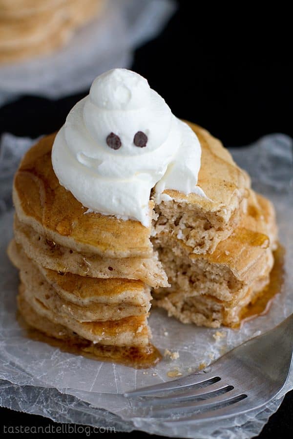 Spiced Ghost Pancakes Taste and Tell
