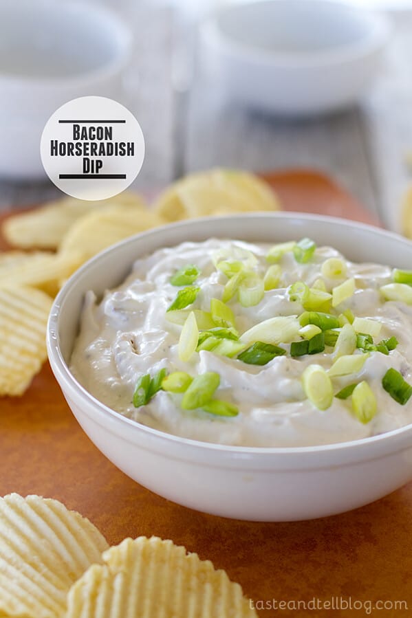 Bacon Horseradish Dip | Taste and Tell