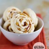 Apple Bacon Pinwheels from www.tasteandtellblog.com