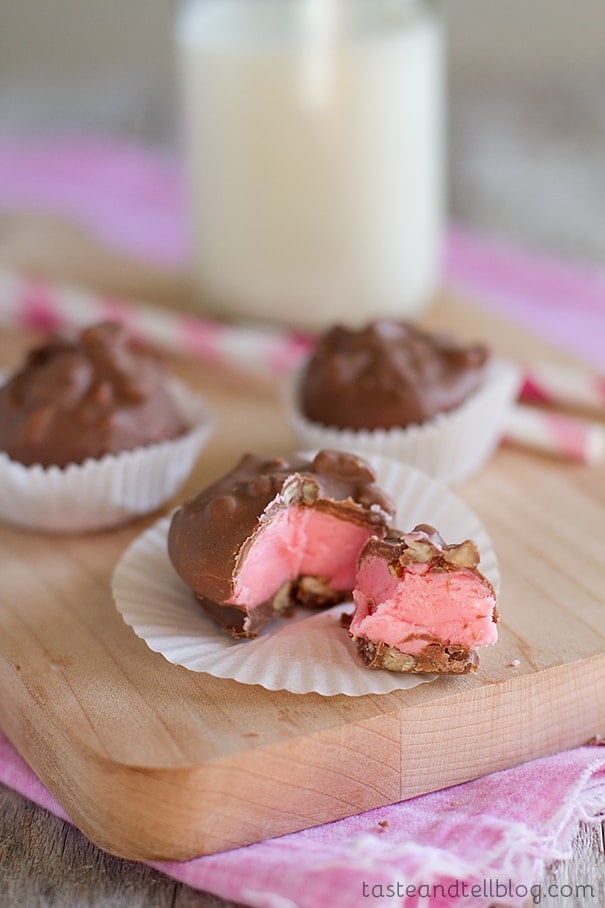 Cherry Nut Chocolates recipe on www.tasteandtellblog.com