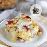 Eggs Benedict Strata from www.tasteandtellblog.com