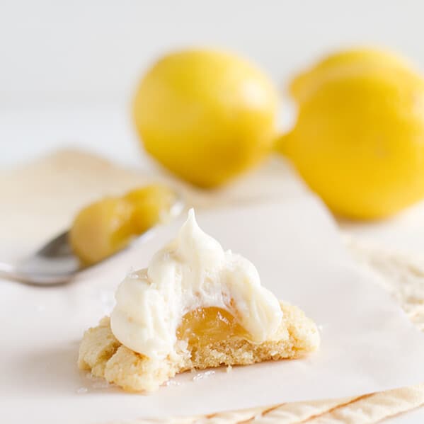 Lemon Marshmallow Cookies from Taste and Tell