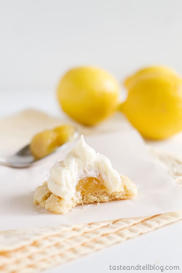 Lemon Marshmallow Cookies from Taste and Tell