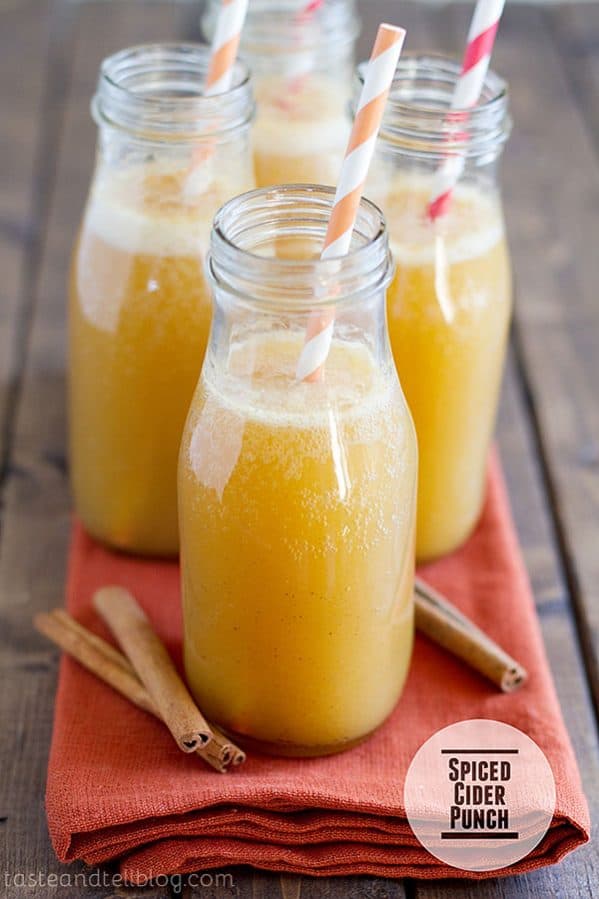 Cider is not always meant to be served warm! This Spiced Cider Punch is filled with lots of citrus flavor and warm spices and served chilled.