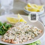 Almond Crusted Salmon on Taste and Tell