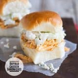 Buffalo Chicken Sandwiches on Taste and Tell