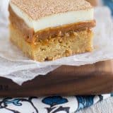 Caramel Snickerdoodle Bars