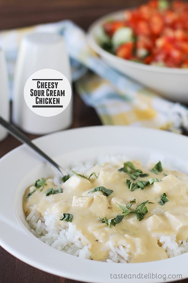 Cheesy Sour Cream Chicken Cheesy Sour Cream Chicken